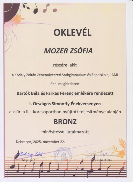 Kiváló művészetis eredmények galéria kép 5